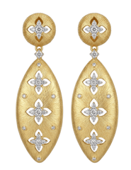 Fleur de Camélia Tristan Dangle Earrings in Gold