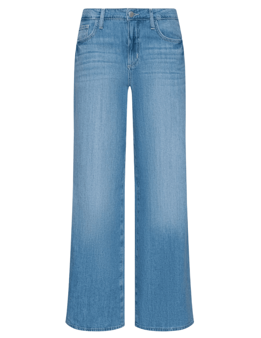 L'AGENCE Alicent High Rise Wide Leg Jeans in Seattle Wash