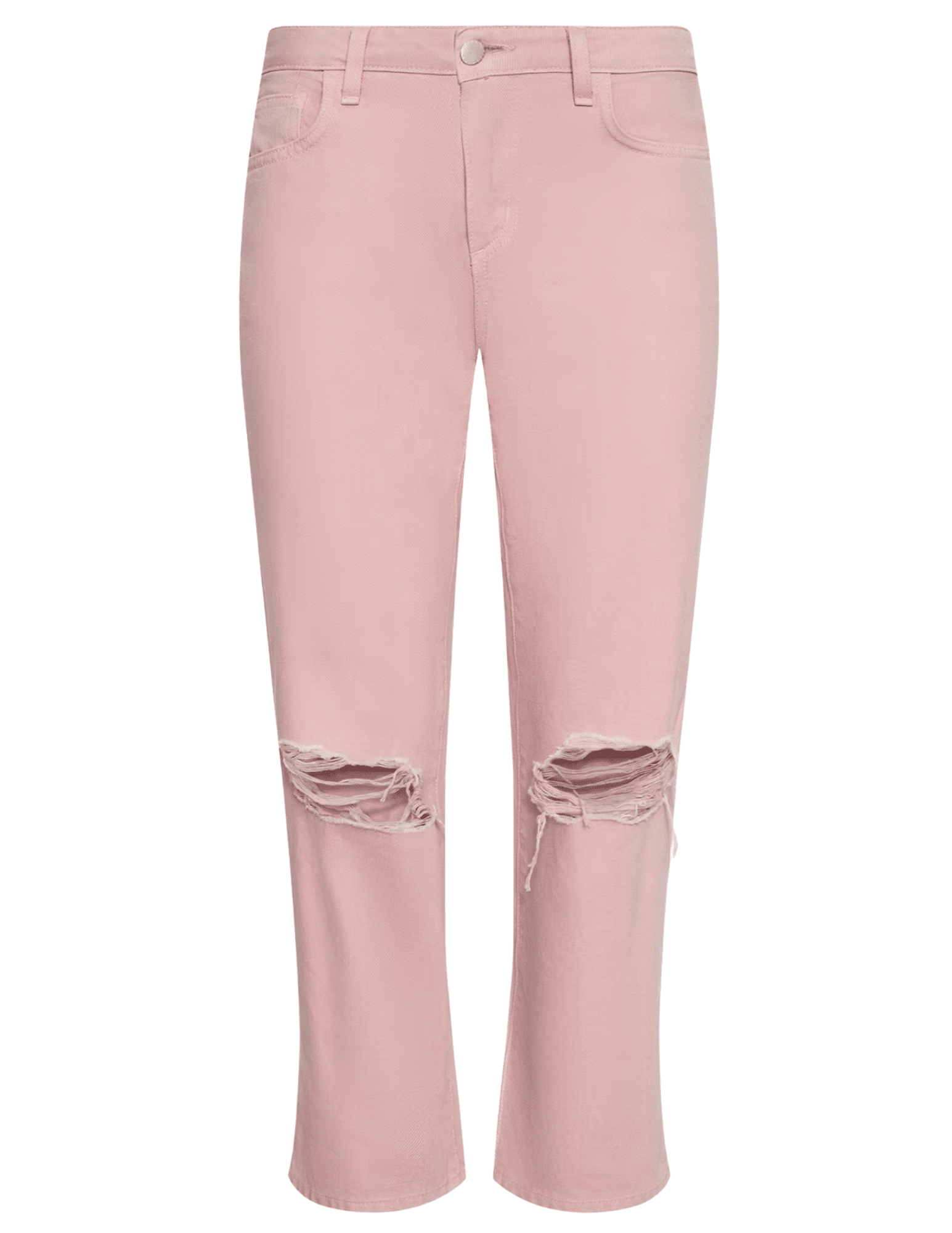 L’Agence Blaine low rise stovepipe jeans in misty rose