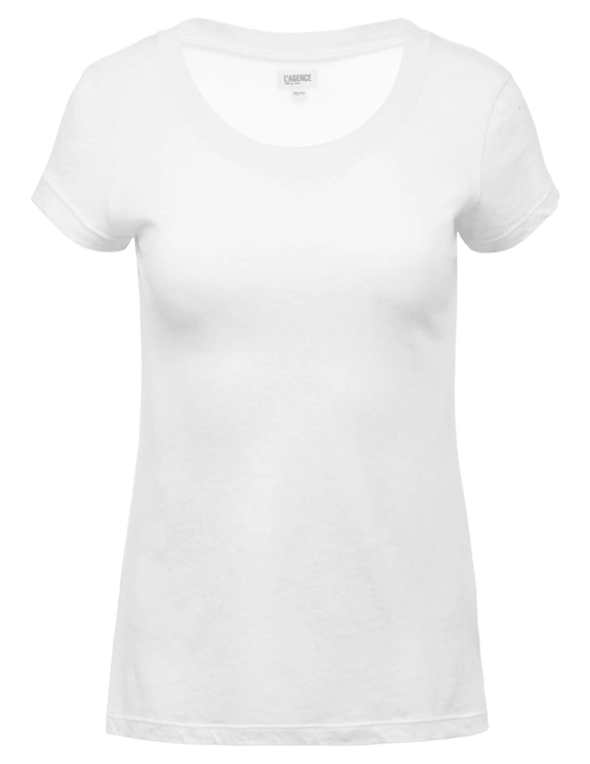 L'Agence - L'Agence Cory Short Sleeve Tee - Buy Online