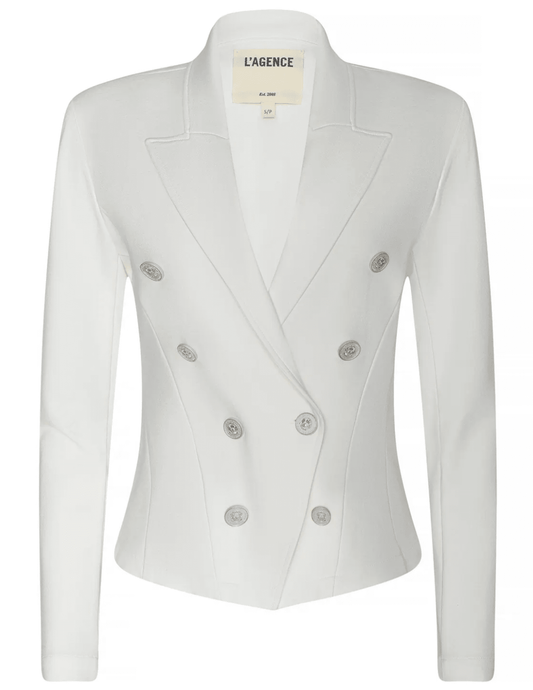 L'AGENCE Emerson Structured Ponte Blazer