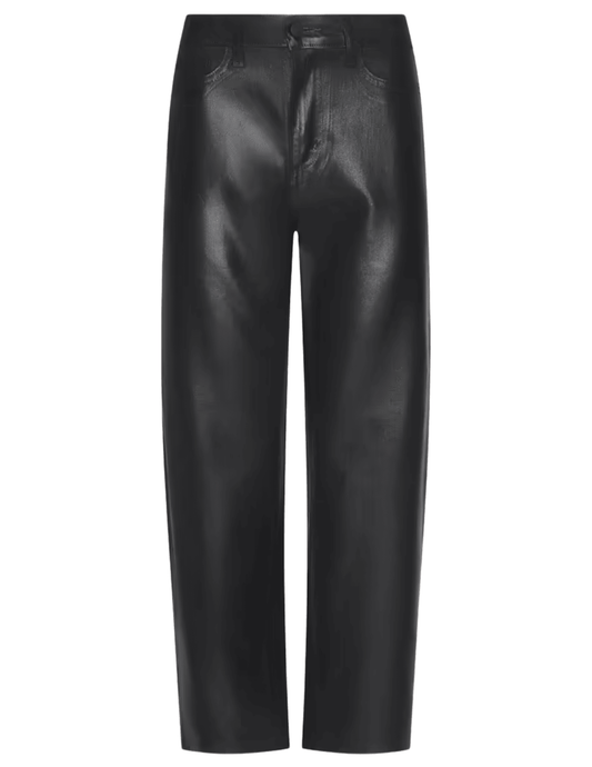 L'AGENCE Mallis High Rise Bow-Leg Jean Noir