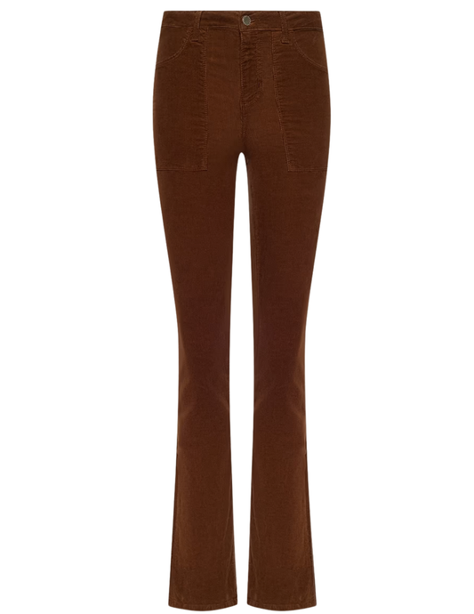 L'AGENCE Saffia High Rise Corduroy Jeans in Java