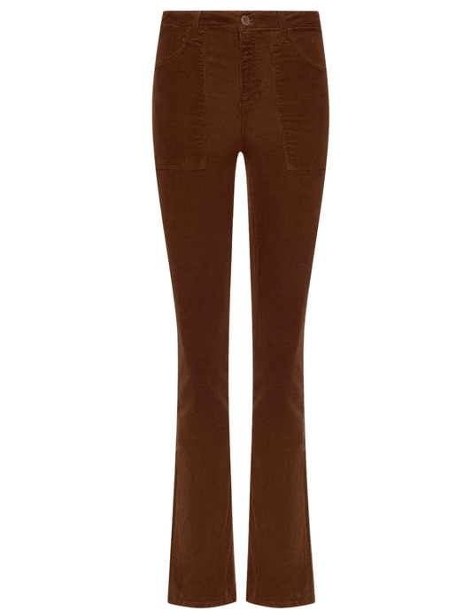 L'AGENCE Saffia High Rise Corduroy Jeans in Java