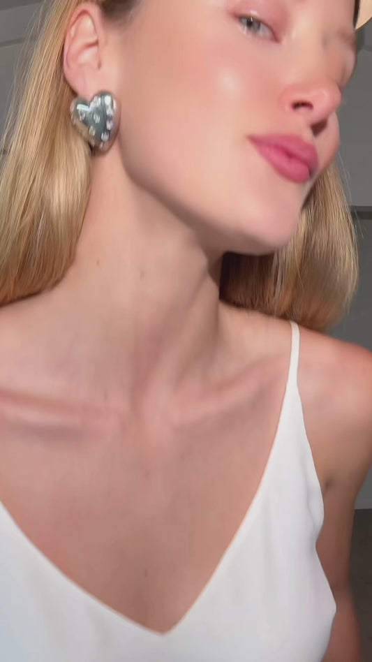 Austin Blaze Spiral Horn Earring