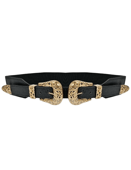 Austin Blaze - Austin Blaze Double Buckle Stretch Belt - Buy Online