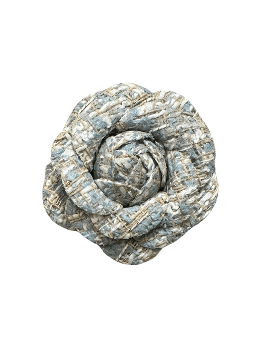 Fleur de Camélia - Fleur de Camélia Tweed Camellia Brooch - Buy Online