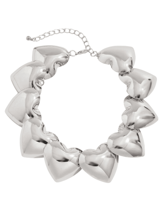 Austin Blaze - Austin Blaze Chunky Heart Choker Necklace - Buy Online