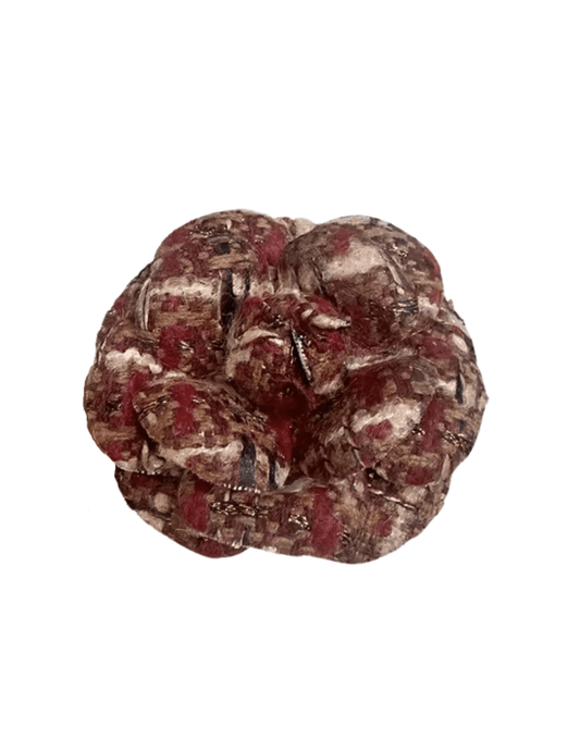 Fleur de Camélia - Fleur de Camélia Tweed Camellia Brooch - Buy Online