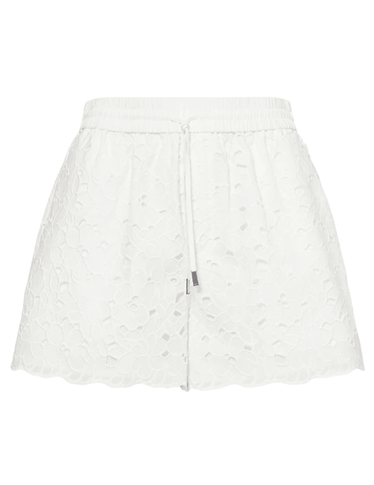 Simkhai - Simkhai Laurence Eyelet Cotton Shorts - Buy Online