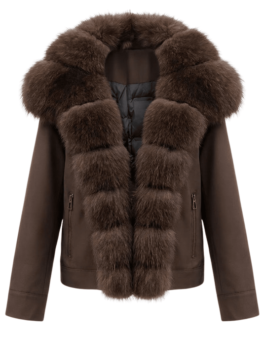 Steven Dann Tiffany Down Jacket in Coffee