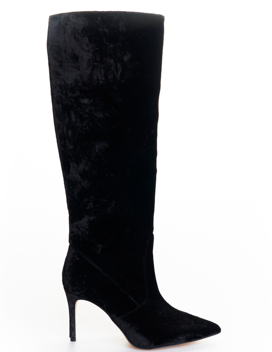 L'Agence - L'Agence Lena Velvet Boot - Buy Online