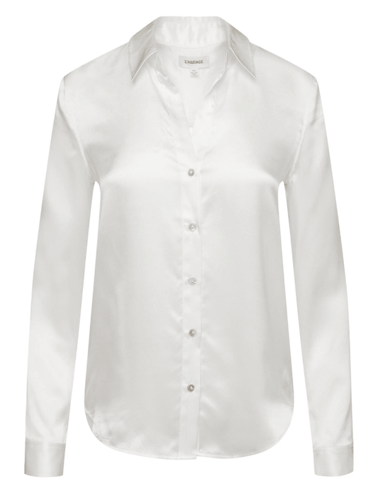 L'Agence - L'Agence Tyler Long Sleeve Blouse - Buy Online