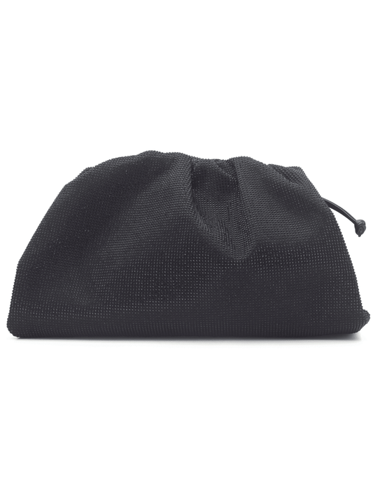 JUDIT - JUDIT Large Crystal Pouch Clutch - Buy Online