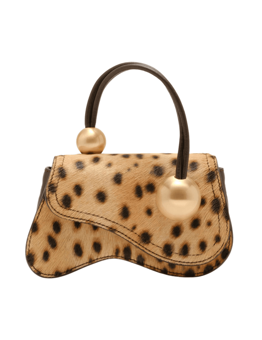 PRE-ORDER-Cult Gaia Kazia Nano Crossbody Bag in Cheetah