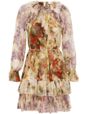 Zimmermann Luminosity Frill Swing Mini Dress