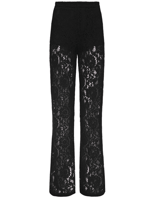 L'Agence Livvy Lace Straight Leg Trouser