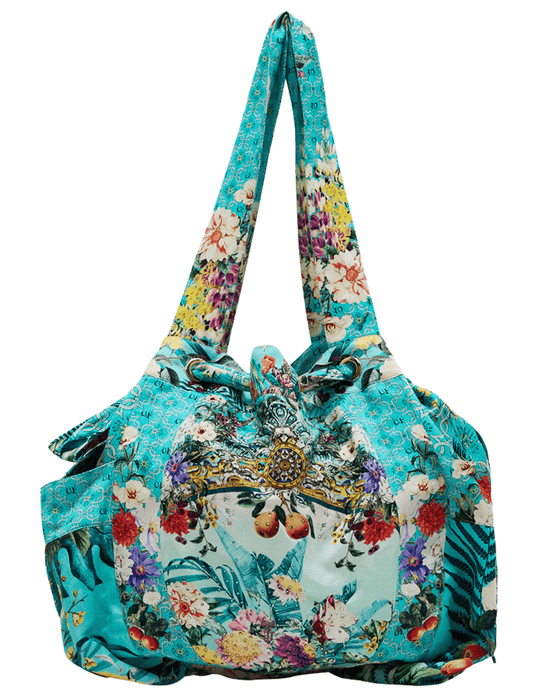 PRE-ORDER-Camilla Drawstring Beach Bag