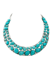 Austin Blaze Turquoise Collar Statement Necklace