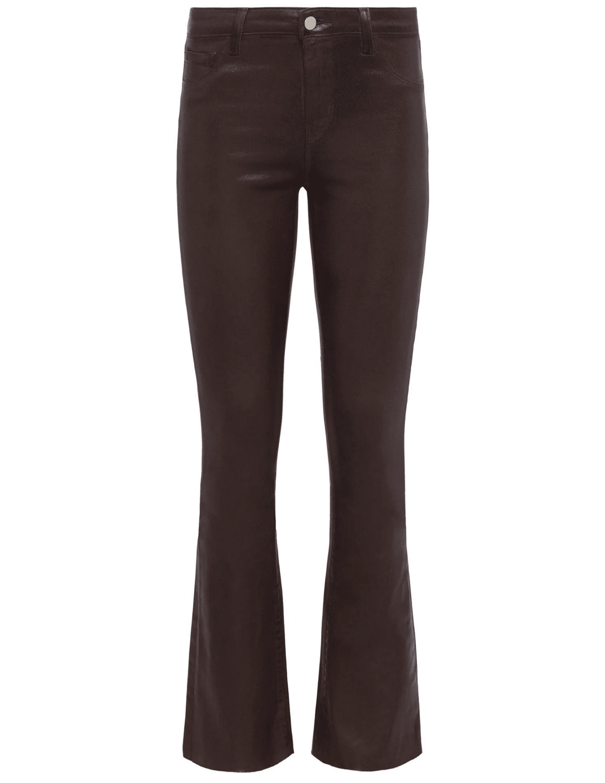 L'Agence Ruth High Rise Straight Coated Jean