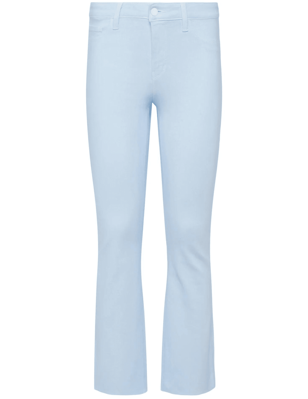 L'Agence Kendra High Rise Cropped Coated Jean