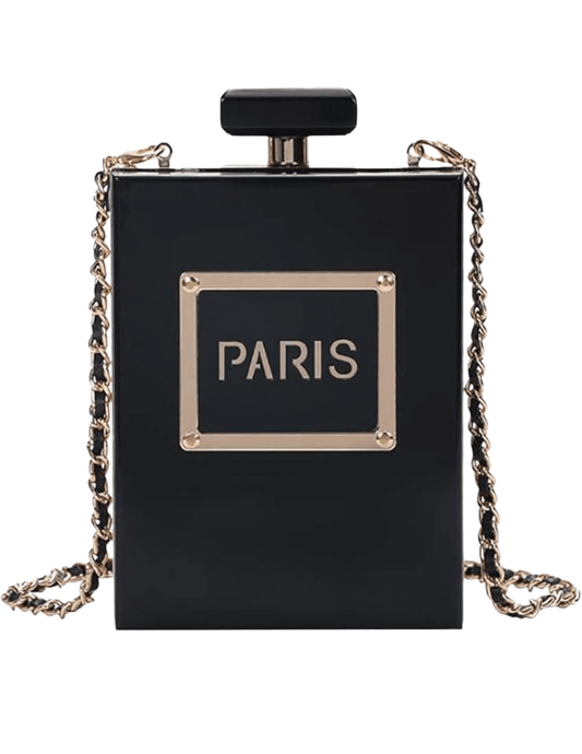 Fleur de Camélia Audrey Parfum Crossbody in Black