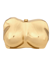 Cult Gaia Reina Brass Clutch