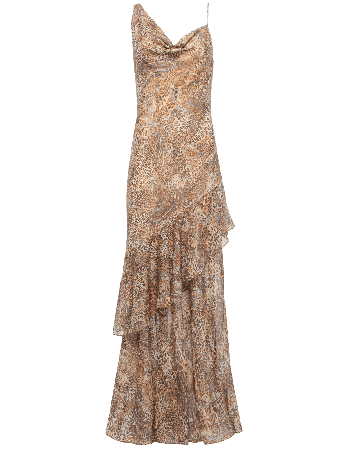 PRE-ORDER-L'AGENCE Viola Cowl Neck Gown