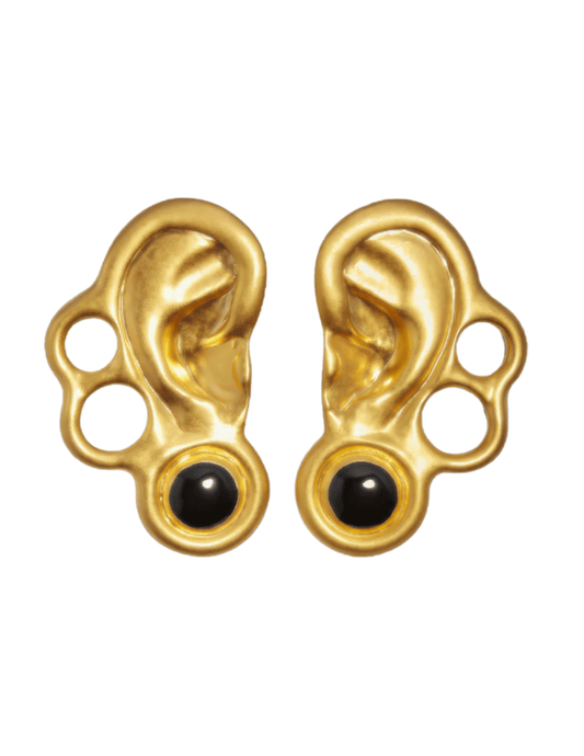 Fleur de Camélia Nora Abstract Ear Earrings