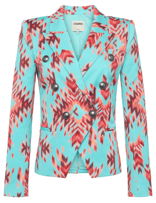 PRE-ORDER-L'Agence Marie Slim-Fit Double Breasted Blazer
