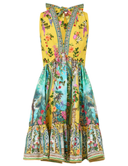 Camilla - PRE-ORDER-Camilla Ruffle Hem Mini Dress - Buy Online