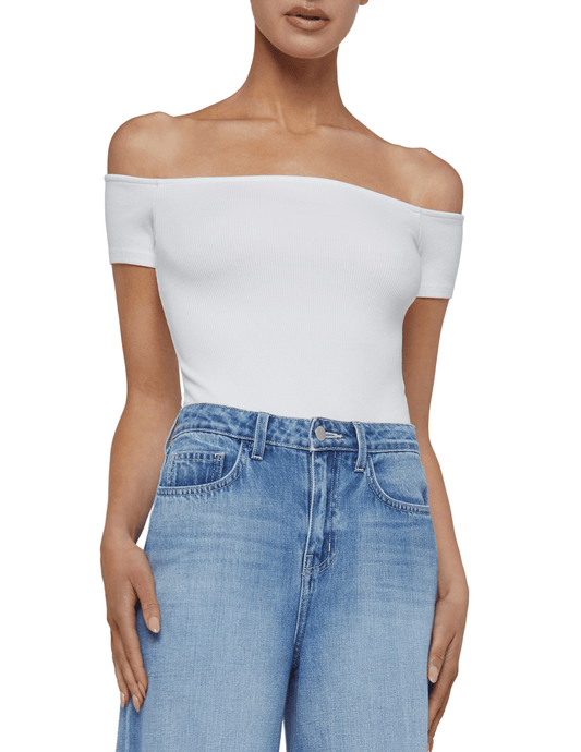 L'Agecne Adana Off Shoulder Bodysuit
