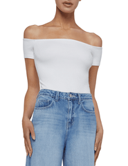 L'Agecne Adana Off Shoulder Bodysuit