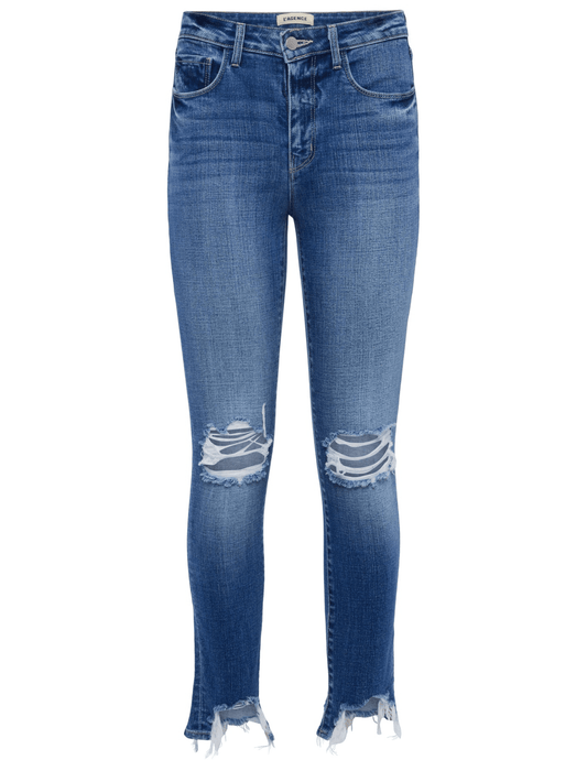 L'Agence High Line High Rise Distressed Skinny Jean