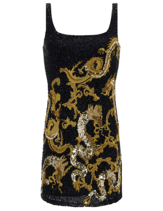 PRE-ORDER-L'Agence Inori Beaded Mini Dress