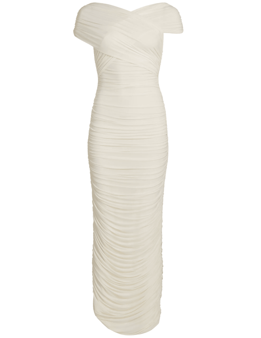 Ronny Kobo Amira Ruched Dress
