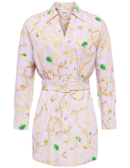 L'Agence Demie Mini Shirt Dress