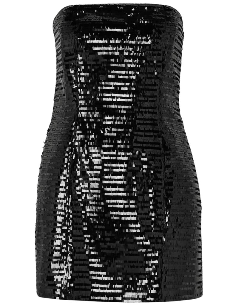 A.L.C. Elsie Sequin Strapless Mini Dress