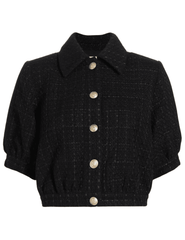 CORE-L'Agence Cove Tweed  Short Sleeve Jacket