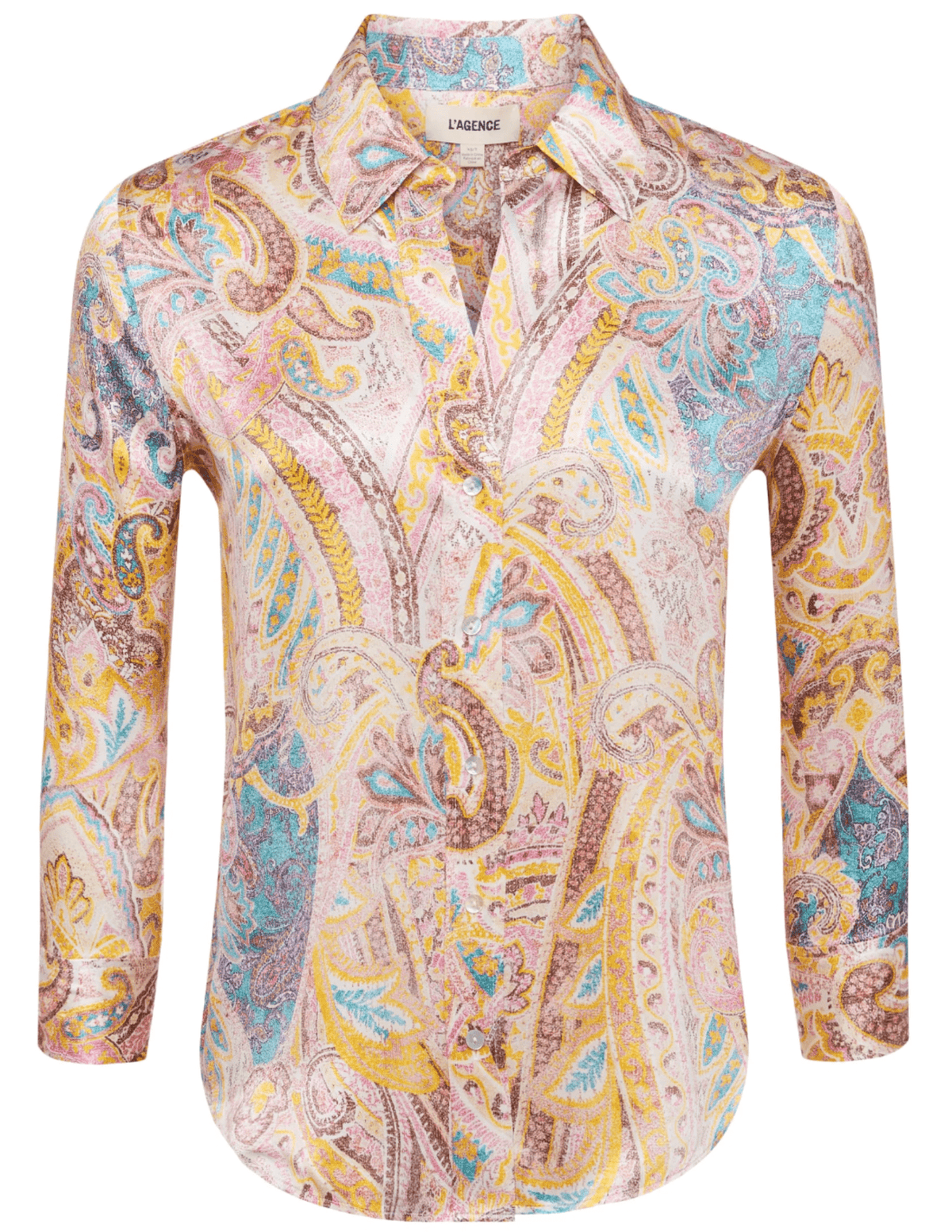 L'Agence - L'AGENCE Dani Three Quarter Sleeve Blouse - Buy Online