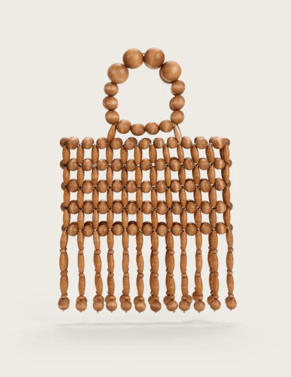 Cult Gaia Top Handle Beaded Bag