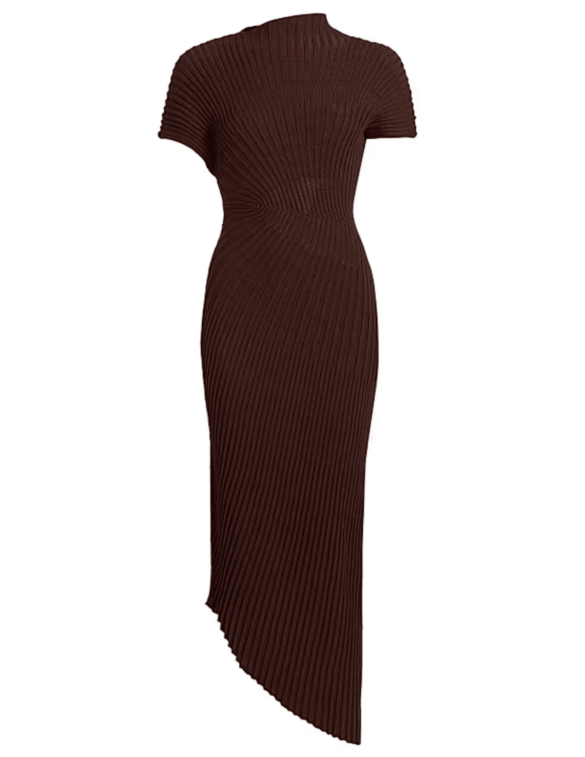 PRE-ORDER-Cult Gaia Chrysta Knit Midi Dress in Java