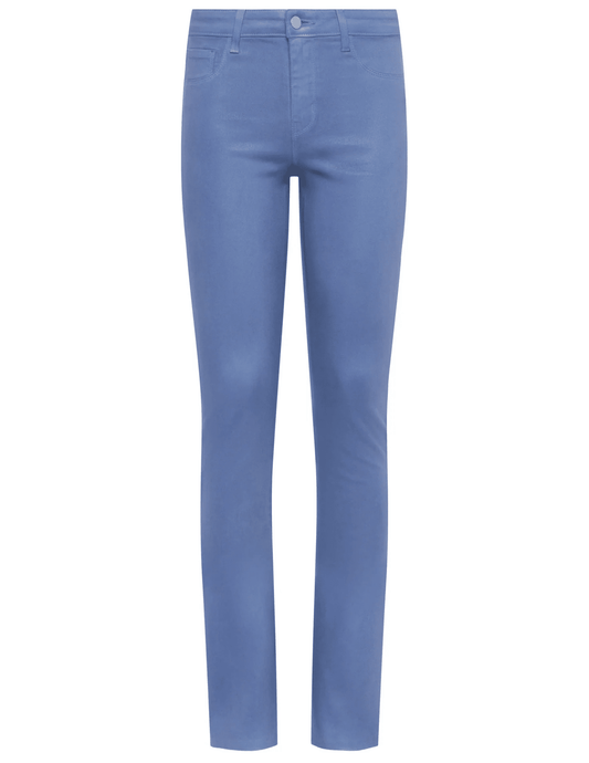 L'Agence Ruth High Rise Straight Coated Jean