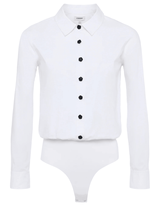 L'Agence Blake Long Sleeve Bodysuit