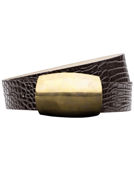L'AGENCE Milou Domed Buckle Belt