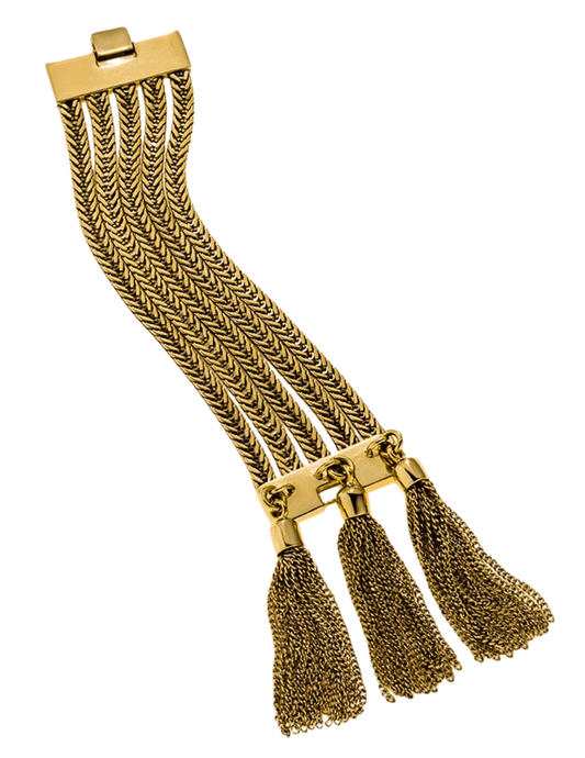 Austin Blaze Chunky Chain Tassel Bracelet