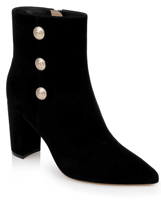 L'Agence Theodora Suede Bootie