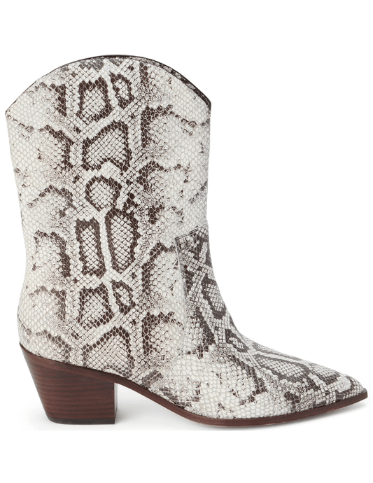 L'Agence Claude Classic Western Leather Boot