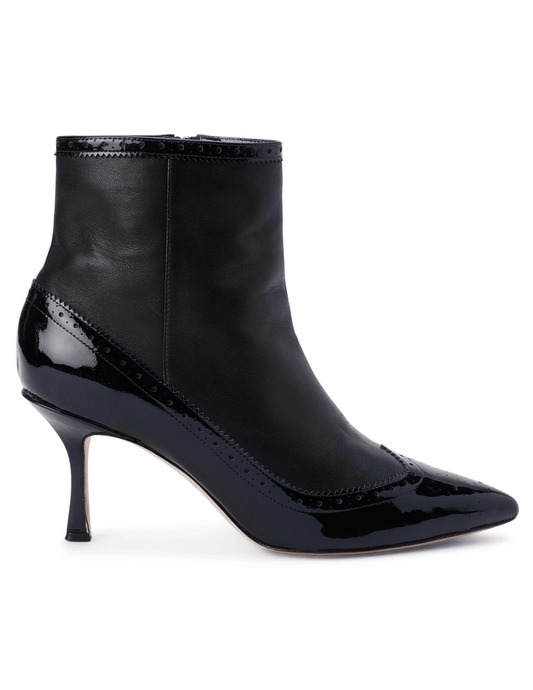 L'Agence Ember Patent Oxford Bootie