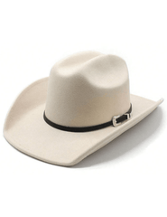 Austin Blaze Felt Western Buckle Hat